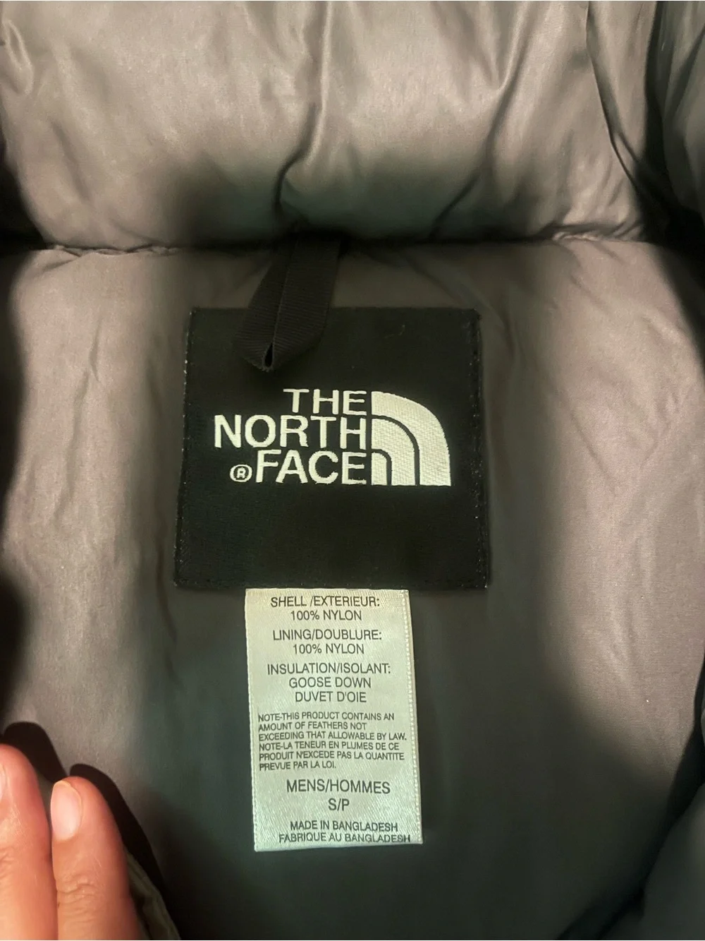The North Face Two-Tone Brown & Tan Nuptse Puffer Jacket